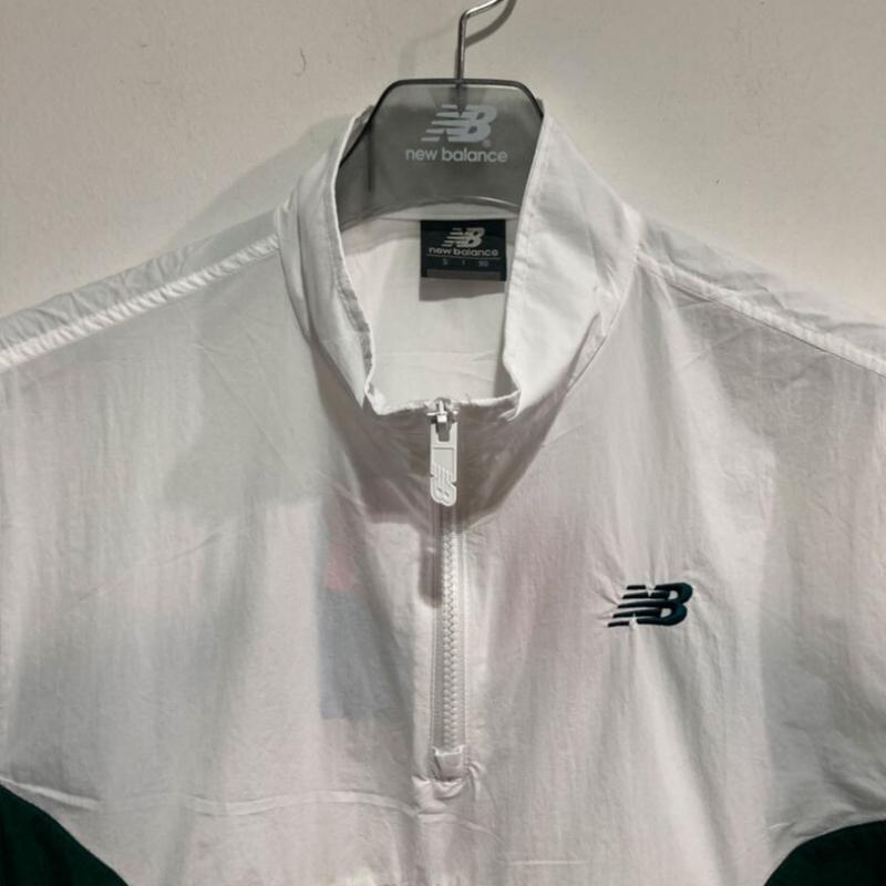 New Balance Uni Flying Lightweight Short Sleeve Anorak Nbnaf21453 White