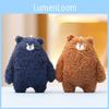 Cute Plush Bear Stuffed Animal Toy Adorable Doll For Gifting And Keychain Accessories