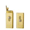 High-end Creative Push-button Mechanical Automatic Ignition Metal Lighter  Gift Men's Cigarette Accessory