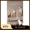 A60Z Top Rechargeable Magnetic LED Wall Light 360° Rotation Touch Remote Control Cabinet Spotlight For Home & Office White