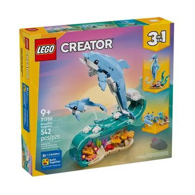 LEGO Creator 3 In 1 Beautiful Dolphins Building Toy 31385