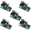 5pcs AC/DC Step Down Buck Converter - AC 5-30V DC 5-48V 24V 36V 48V To DC 2.5-35V 12V Adjustable Voltage Regulator Power Supply Board LM2596HV 2A