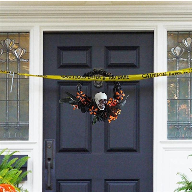 ABFS Halloween Front Door Decorations Halloween Decorations For Door, Wall, Window, Garden