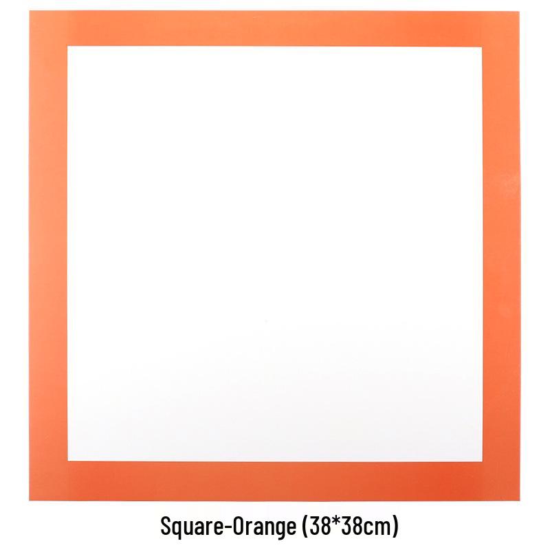 Children's Art Craft Cardstock: 20 Sheets of Colored, Thick, Square Paper with Round Borders