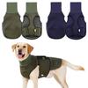 Breathable Dog Jacket with Reflective Dog Soothing Clothes Keep Pet Calm Soft Pet Calming Vest for Dogs Cat Body & Ear Protect