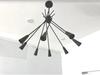 8 Holder Italian Design Sputnik Chandelier Light Designer Ceiling Light Fixture