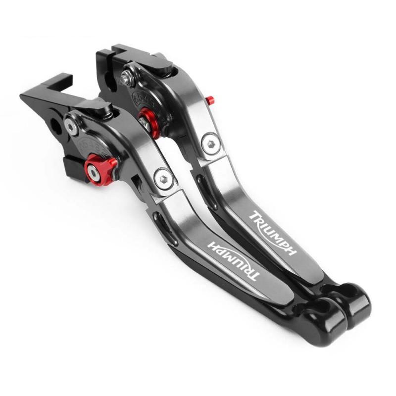 Aluminum Brake Clutch Lever Handle Triumph Bobber Tiger 800 Motorcycle - Durable Waterproof Wear-Resistant