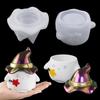 1set Halloween Ghost Wizard Jar Silicone Mold With Lid Storage Jar Epoxy Molds for Casting Craft DIY Jewelry Candy Container