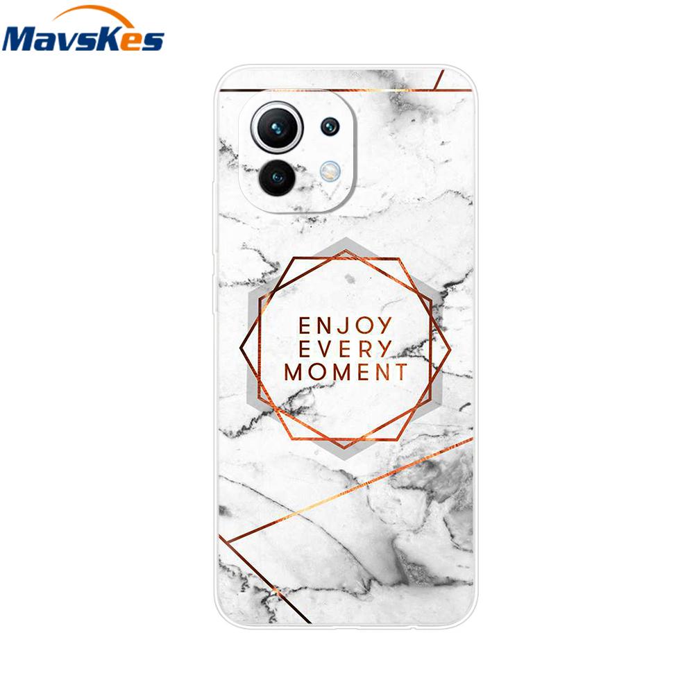 Case For Xiaomi 11 Lite NE 5G Soft TPU Silicone Cover For Xiaomi Mi 11 Lite Mi11 Lite Cases For Xiomi Mi 11 Funda Fashion Bumper