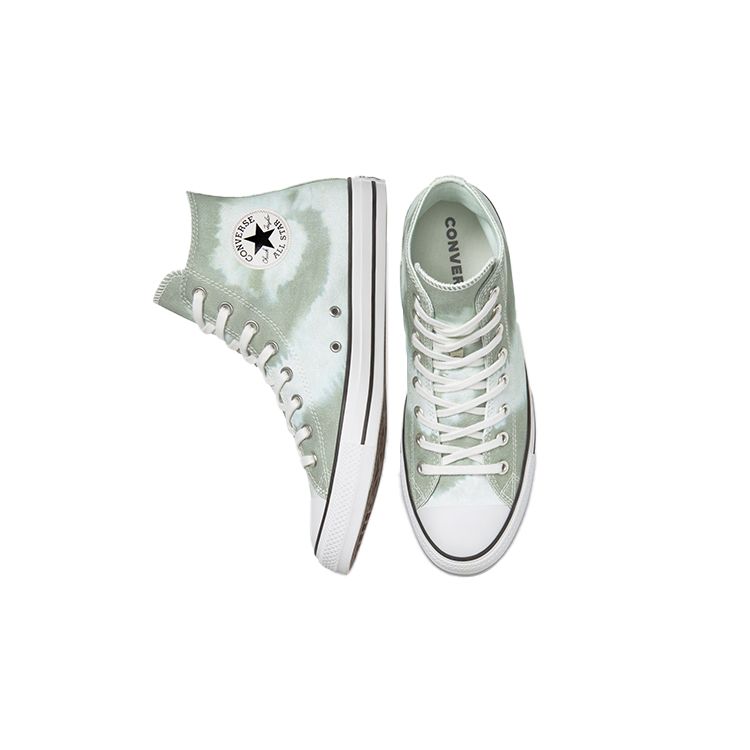 Converse Chuck Taylor All Star High Summer Wave - Lavato Verde Surplus Campo Chiaro Sneakers da Uomo 171912C