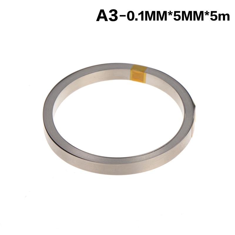 Nickel Connector Strip for 18650 Battery 0.1MM Nickel Plated Sheet Plate 5M/10M for Battery Pack Building