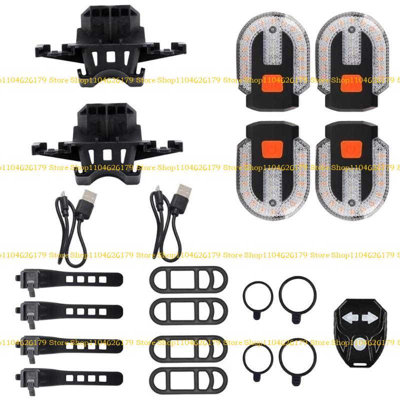 A1A2 Durability LED Rear Light Easyly Installation Tail Lamp Light weight Rear Light