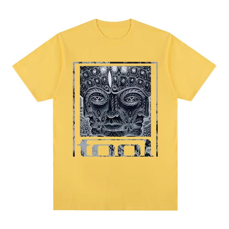 Neues Sommer Streetwear Baumwoll Vintage T-Shirt für Damen & Herren mit Werkzeug 10000 Days Band Grafikdruck T-Shirt