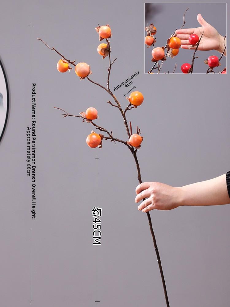 För Yongye Simi Konstgjord Frukt Dekorativ Rikedomssymboliserande Granatäpple Små Realistiska Blommor Vardagsrumsdekorationer