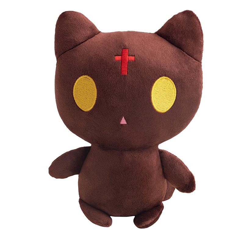Japanese Hot Anime An Explosion On This Wonderful World Plush Doll Cartoon Megumin Cat Peluche Toys for Kids Fans Creative Gift