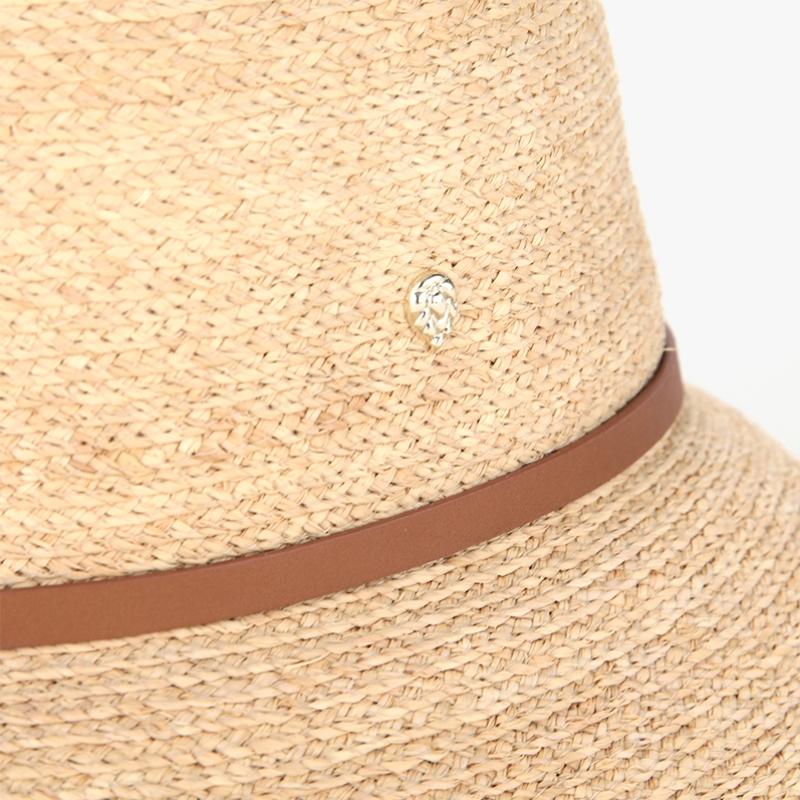 Helen Kaminski Vesa 9 Natural Tan Bucket Hat Hat50173