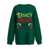 Women's Casual Fashion Long Sleeve Christmas Printed Round Neck Sweatshirt Top