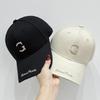 Adjustable Embroidered Letter Baseball Cap - Breathable, Soft Top, Perfect for All Seasons & Anniversaries