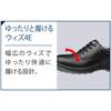 Desafio Safety Work Shoes JSAA Certified Professional Sneakers for Normal Work with Toecap Shock Absorption DSF02R Black cm 4E [Midori Anzen] 28.0