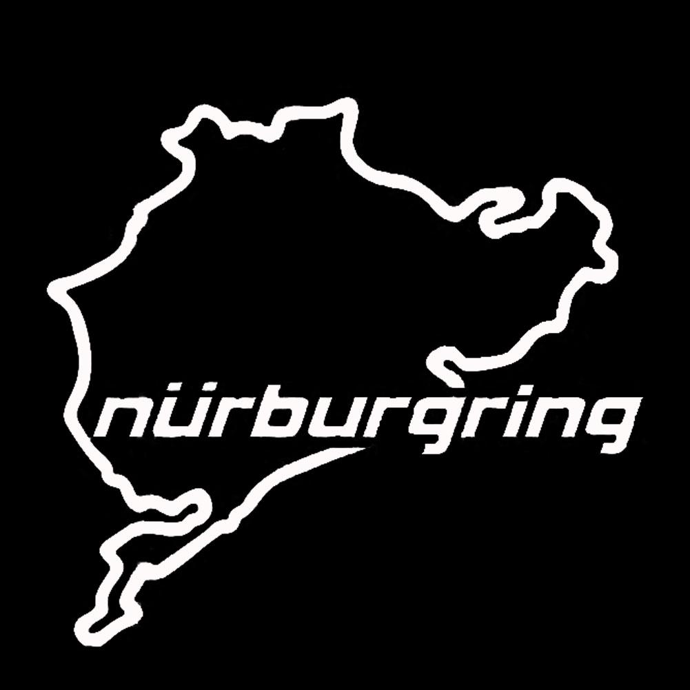 

Внешний декор автомобиля, карта Нюрбургринга, забавный автомобиль, грузовик, светоотражающие наклейки, украшения, автозапчасти белый