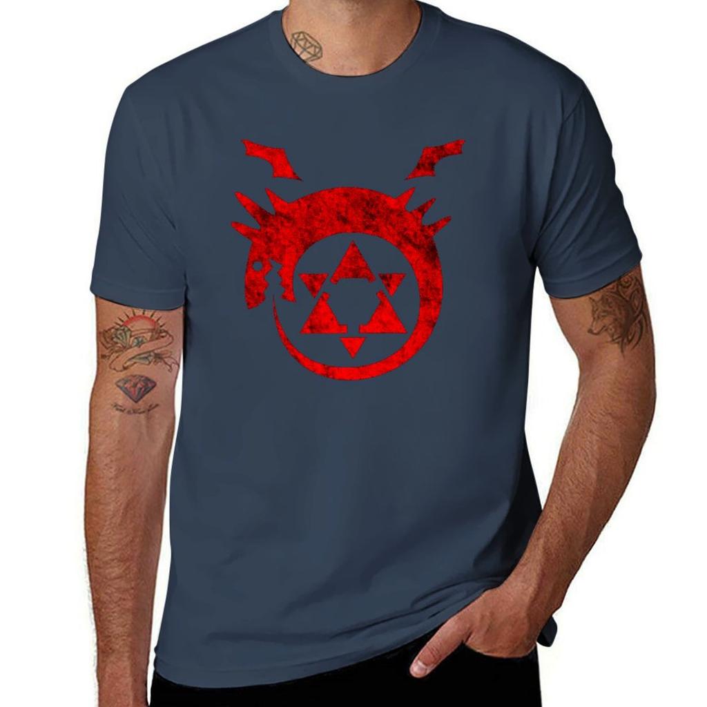 Unisexga Full Metal Ouroboros Rust Logo Tshirt Ultra Soft Breathable Tee Top