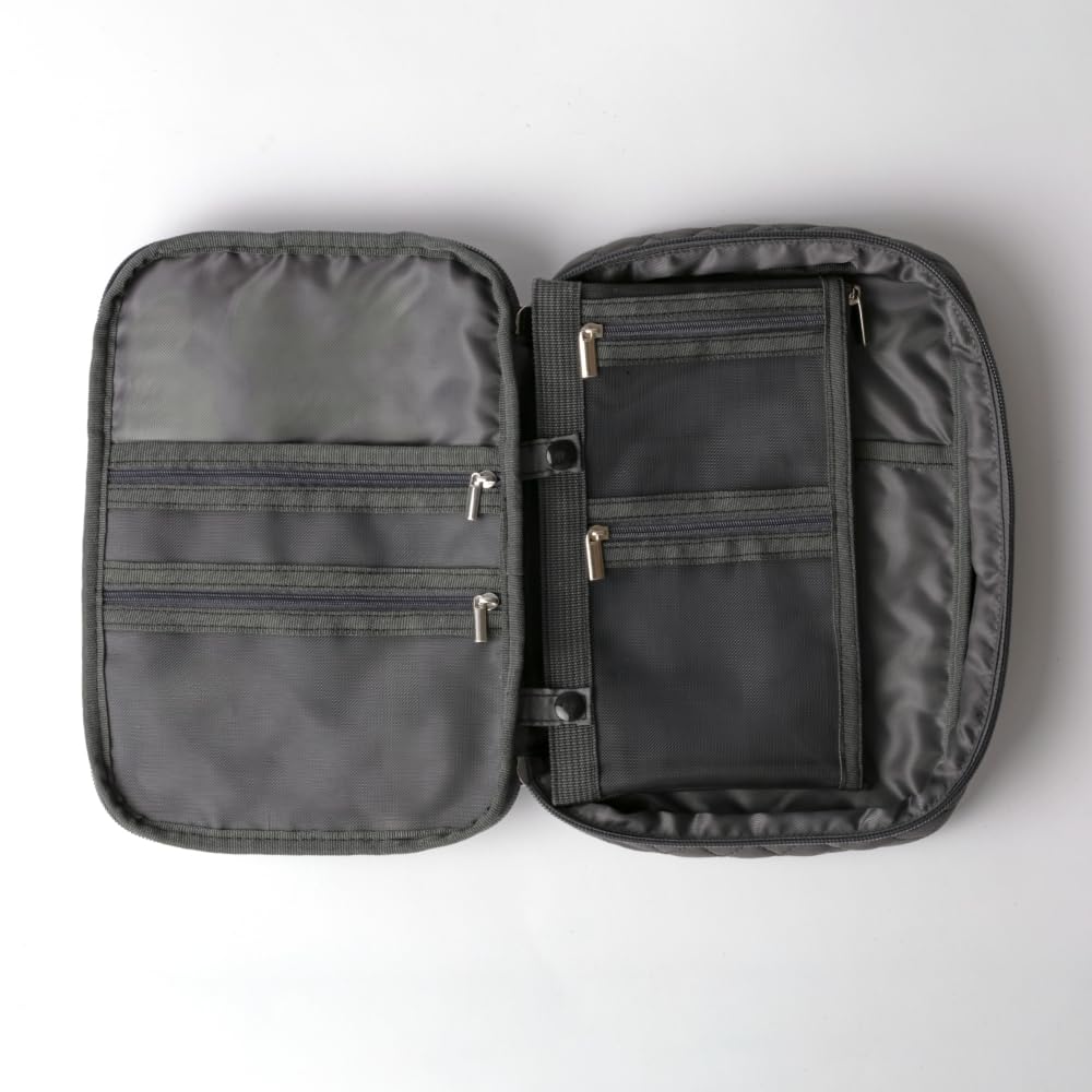 Stationery Large Holds Multiple Easy to Planner Notebook A5 Stationery Y-Style Case, Capacity, Books, Pockets, Carry, Pouch, Storage, Planner, Case,