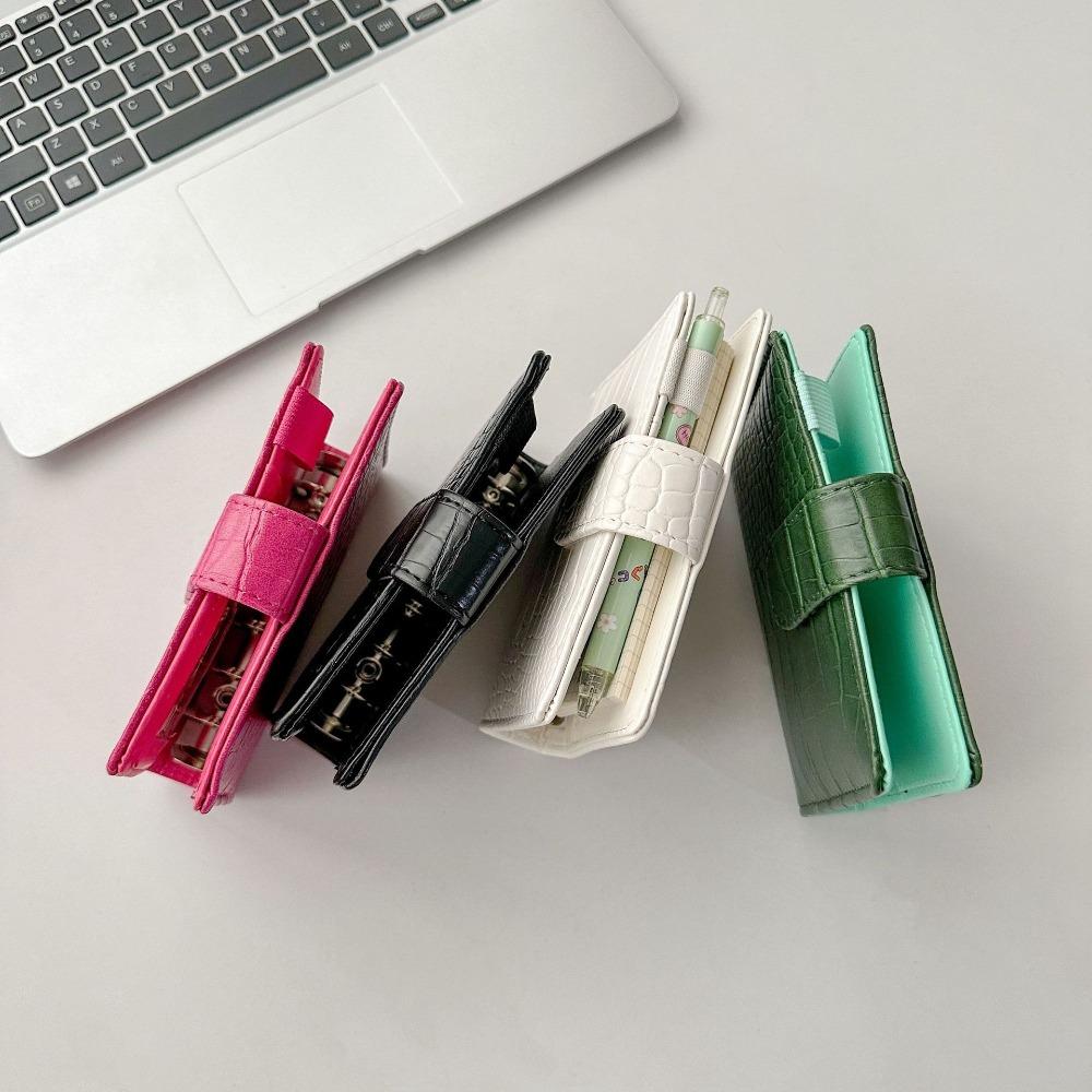 A7 Binder Notebook Cover Crocodile Pattern Notebook Shell Diary Agenda Planner Paper Cover  Gift