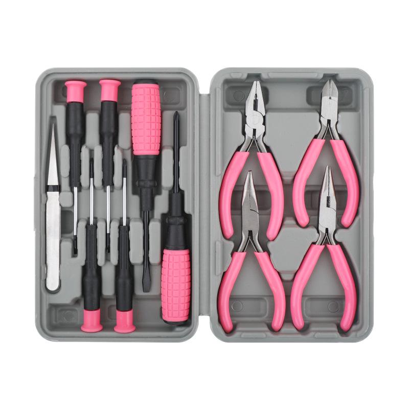 Toolbox Set: Screwdriver & Needle-Nose Pliers for DIY and Jewelry Making