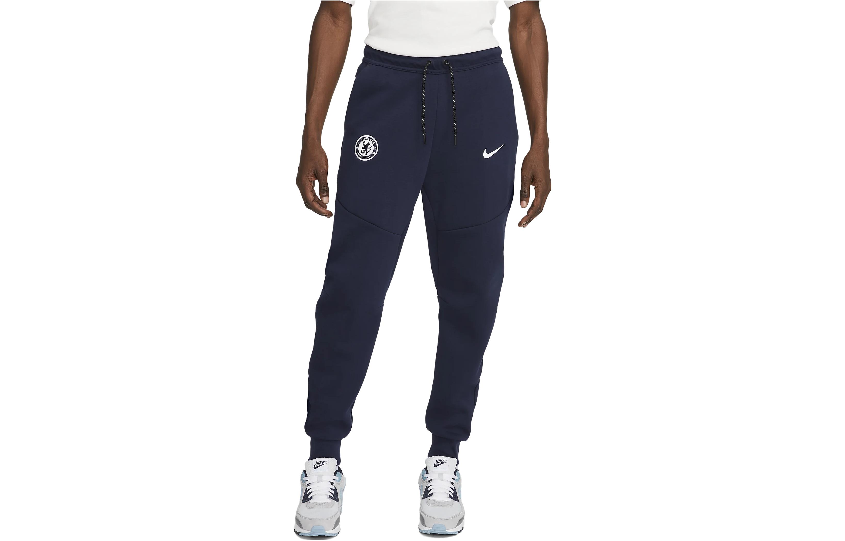 Nike Chelsea FC Tech Fleece Knitted Sweatpants Men s Marine Blue DM2900-419 XL