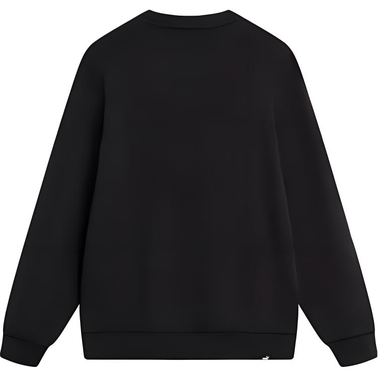 Puma Breathable Versatile Crew Neck Sweatshirt Unisex tops Black 678368-51