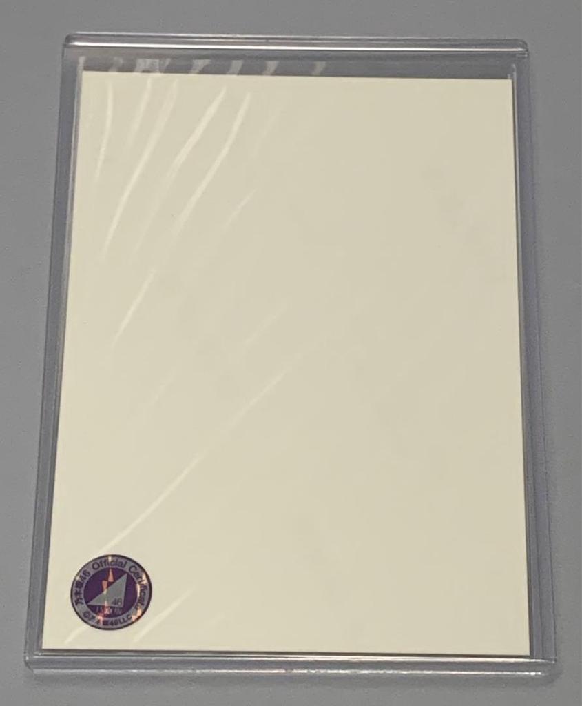 [USED] Tamami Sakaguchi Autographed Photo of Preppy Hiki from Nogizaka46