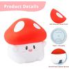 Hug Mushroom Lamp, Cute Mushroom Night Light, 2 Levels Dimmable Night, LED Squishy Night Light for Kids Sleep, Rechargeable Bedside Touch Silicone