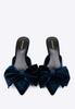 Escarpins pour femme Wittchen avec nœud, Bleu marine, Matière textile bleu marine
