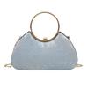 Girls Small Box Bag With Polyester Lining And Top Lock For Casual Outings