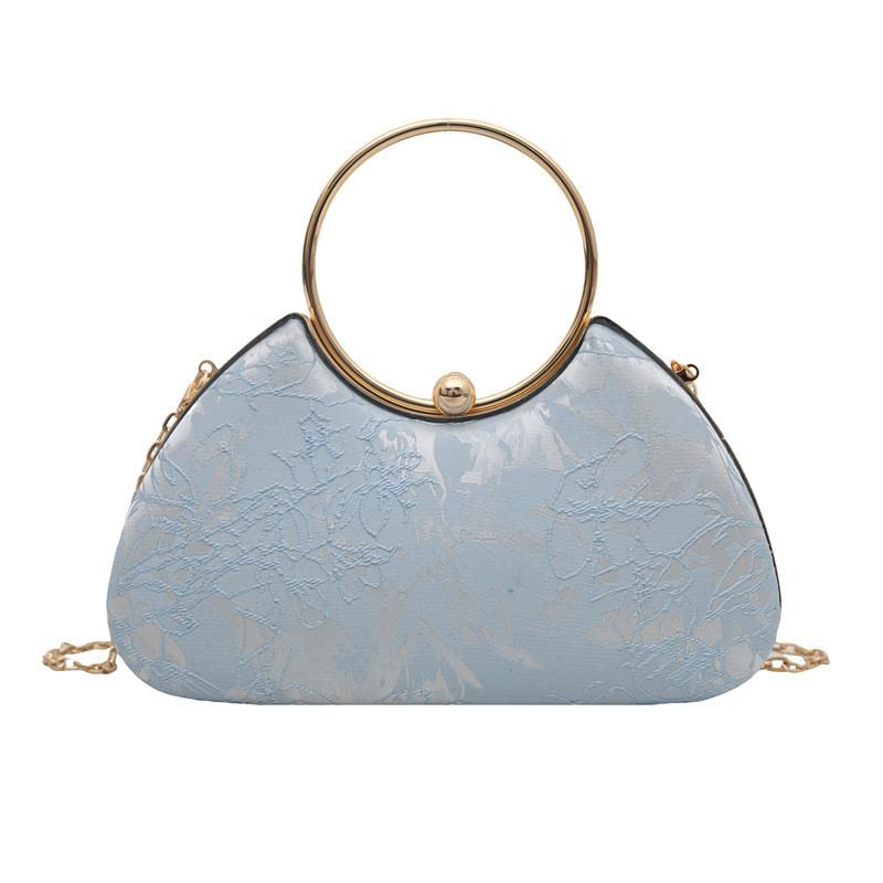 Girls Small Box Bag With Polyester Lining And Top Lock For Casual Outings
