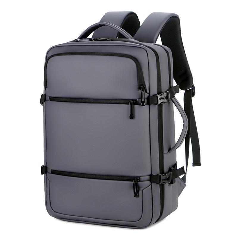 Men's Business Travel Backpack - High-End, Large-Capacity, Waterproof, Fashionable Computer and Shoulder Bag.