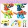 Dinosaur Toys For Kids Take Apart Build Set With Electric Drill And Storage Box