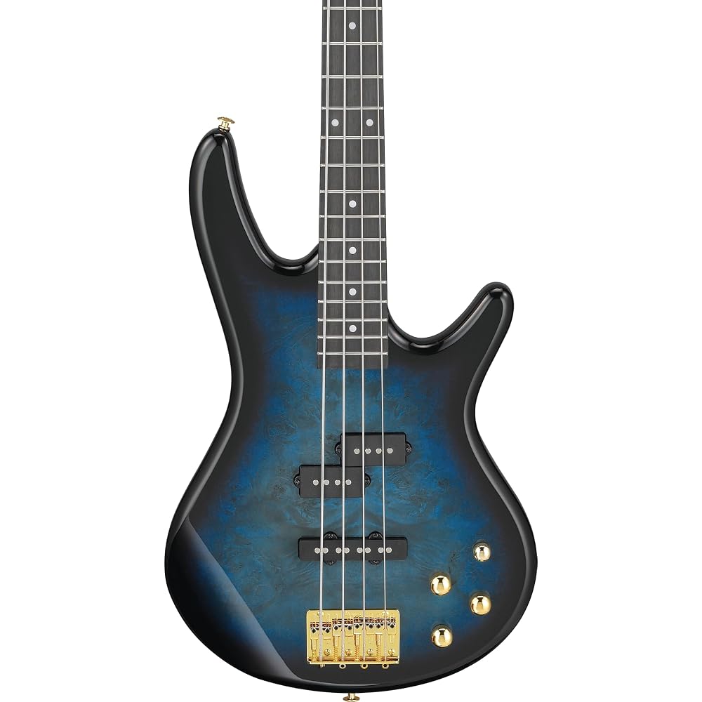 Ibanez GIO Series Electric Bass Transparent Marine Burst GSR200PC-TMU 4-String 24 Frets 3-Pickup