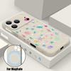 Magnetic For Magsafe Case For iPhone 17 Pro Max Colorful Ocean Pattern Soft Silicone Phone Back Cover For iPhone 16 15 14 13 Pro Max 16e 17e