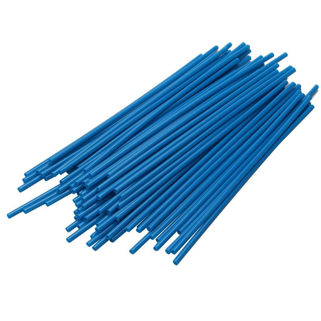 72pcs Bicycle Wheel Spoked Protector Wraps 24cm Wheel Rim Spoke Wrap Kit for Motorcycle Bike Color Rims Skin Trim Covers Pipe