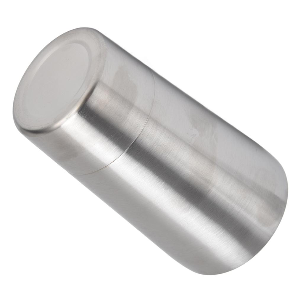 Dvoustěnný kovový hrnek na pivo z nerezové oceli 304, hrnek na koktejly a kávu, protiopařovací hrnek