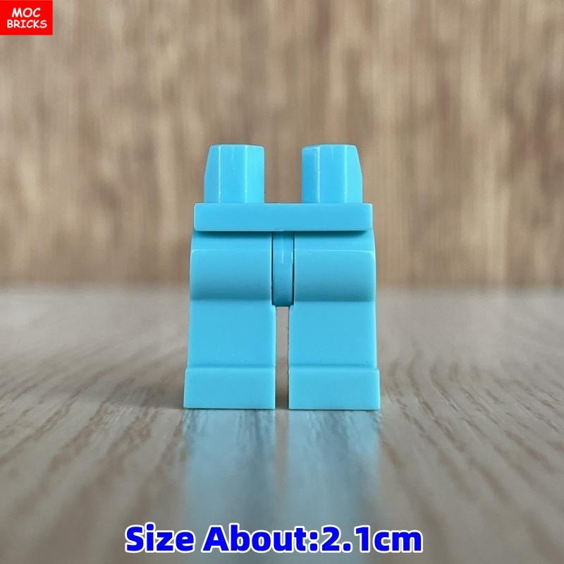 Non Toxique 10 Pièces/Lot Briques Moc Pantalon Robe Jambes Courtes Impression Corps Usure Compatible Avec D'autres Assemblages Particules Jouets Cadeaux