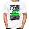 Conduce el Clásico Opeles Kadett E Modelo Tardío Camiseta Hombre Manga Corta Blanco Vintage Casual Genial Camisetas para Chicos Tops para Hombre