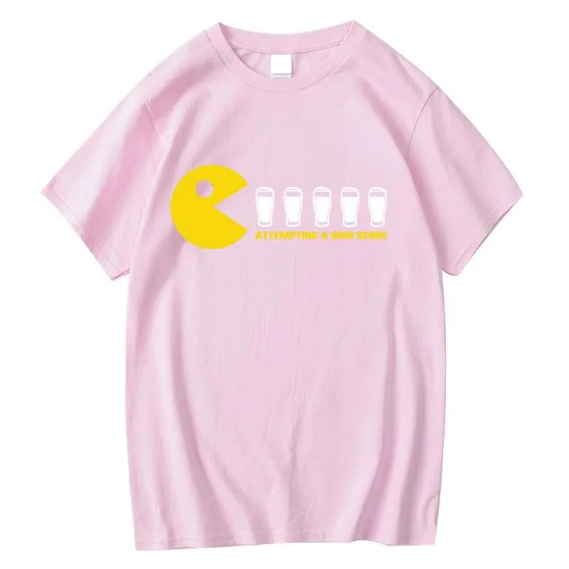 Men's T-shirt High Quality 100% Cotton Funny Design Printing Summer Casual Loose O-neck for Men Short Sleeve T-shirt Male Tops