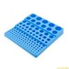 Plastic Material Storage Box Multifunction Drill Bit Holder Box CNC Tool Storage Box  For Workshop