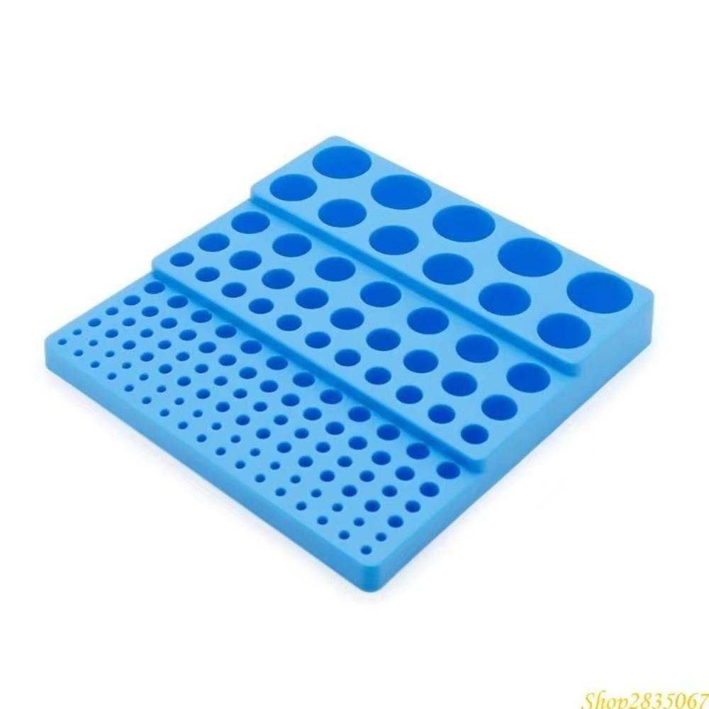 Plastic Material Storage Box Multifunction Drill Bit Holder Box CNC Tool Storage Box For Workshop