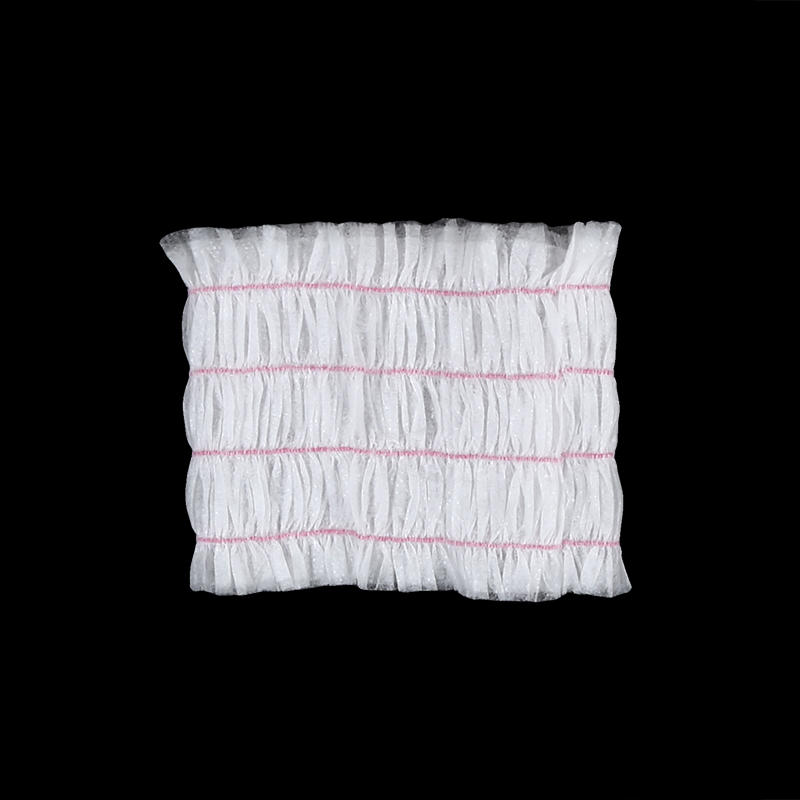 

100Pcs Women Disposable Spa Headbands Soft Non Woven Facial Hair Wraps Beauty Face Washing Stretchy Elastic Hair Bands One Size