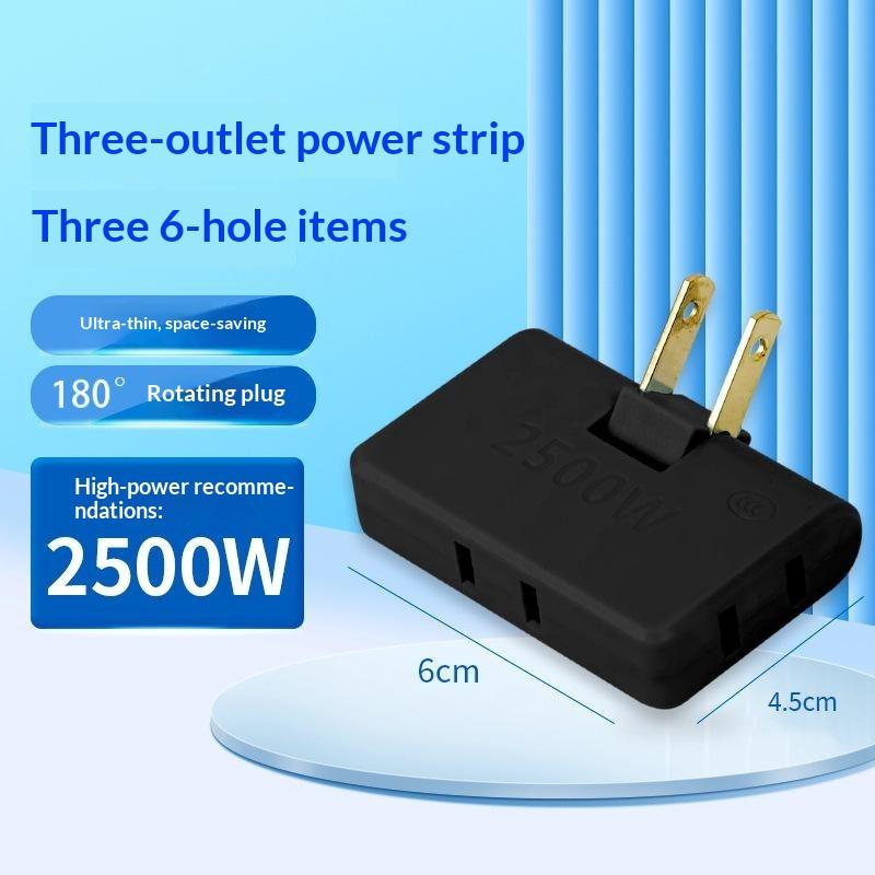Univerzální cestovní adaptér s jedním otočným a třemi zásuvkami, s porty USB-C a USB, vhodný pro 200 zemí pro mezinárodní cestování a služební cesty