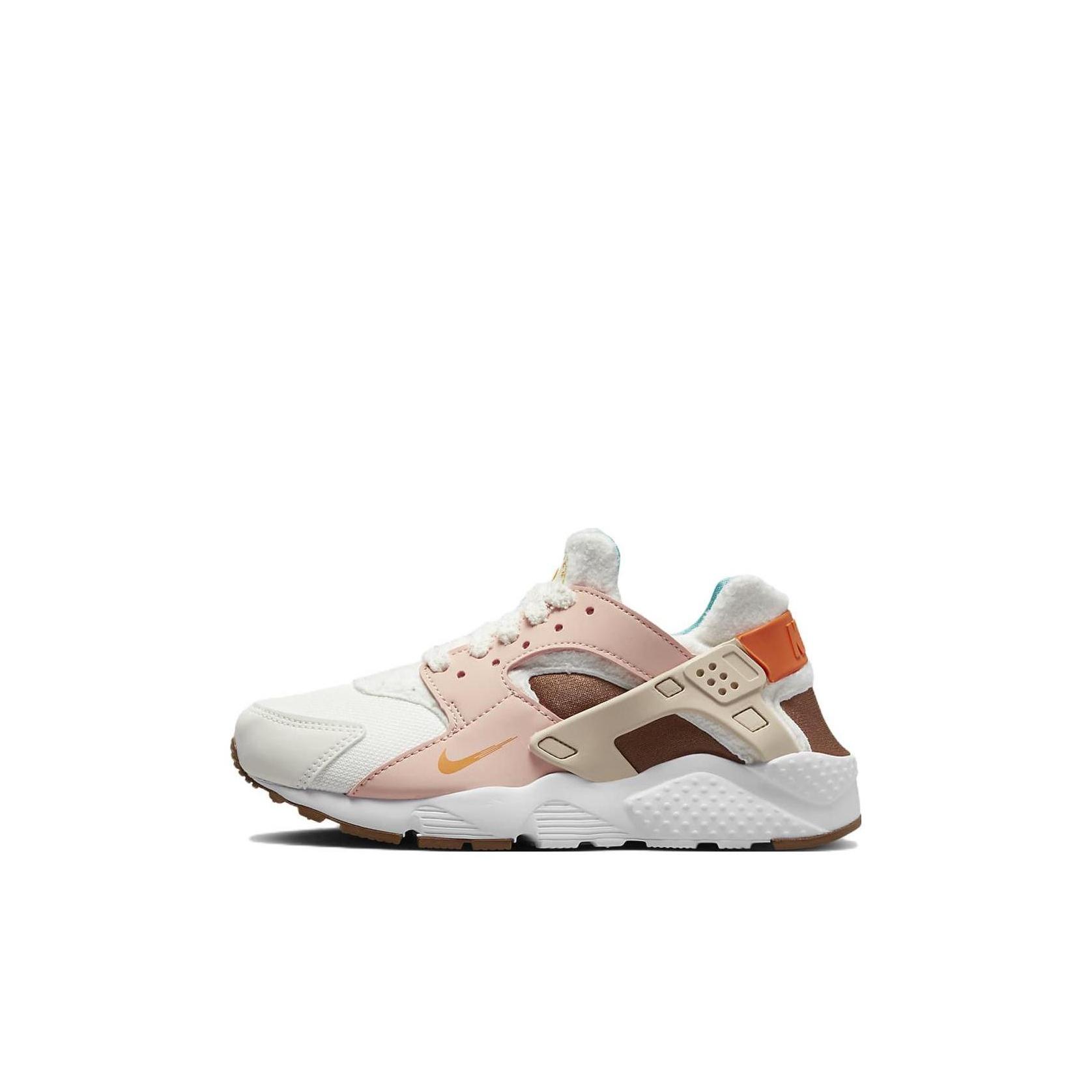 

new Nike Huarache Run GS Sail Safety Orange 37.5