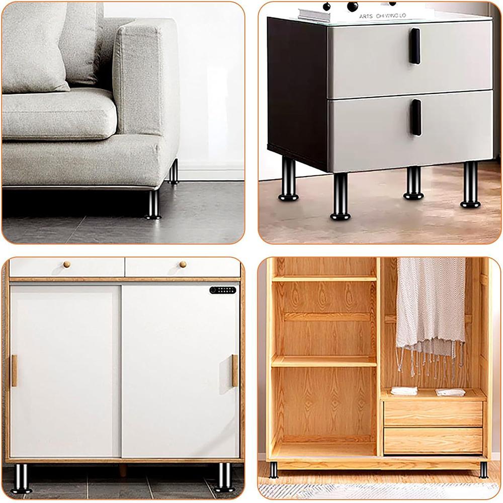 Adjustable Furniture Feet - Universal - 4set For Bed/Table